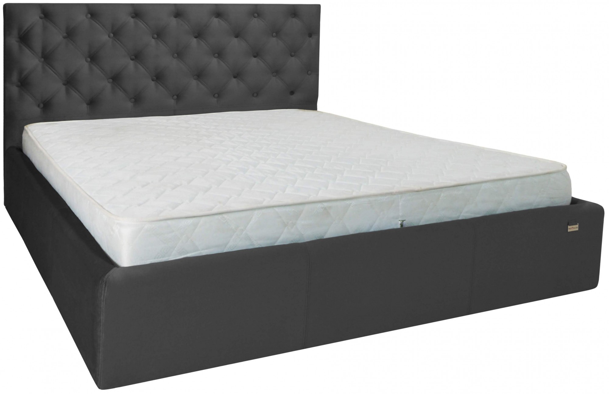 Кровать Coventry Standart Missoni 009 140х190 см Темно-серый - фото 2 Кровать Coventry Standart Missoni 009 140х190 см Темно-серый - фото 2