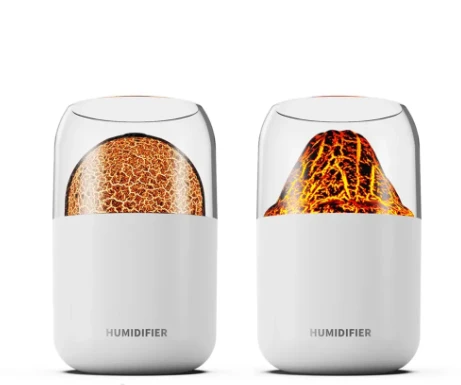 Зволожувач повітря для дому з аромадифузором та ефектом полум'я 280 мл (2564180896) - фото 5