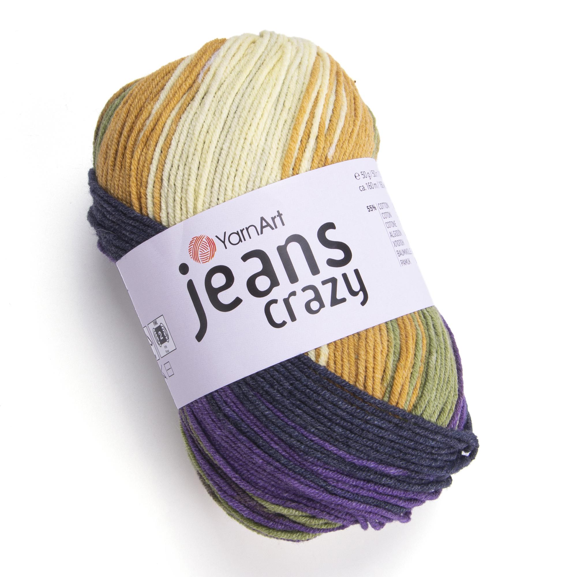 Пряжа YarnArt Jeans Crazy 8220