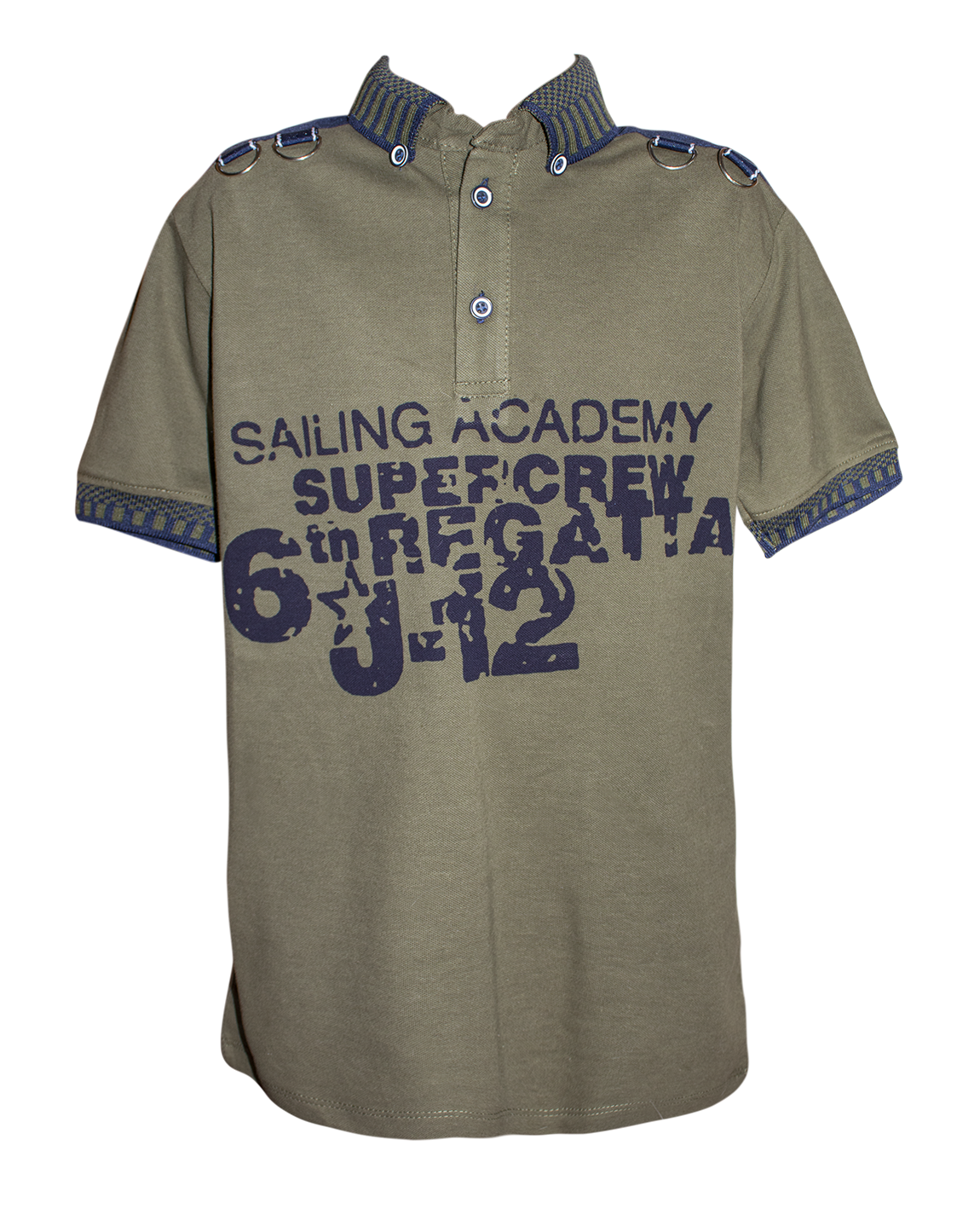 Футболка поло 158 см Хаки