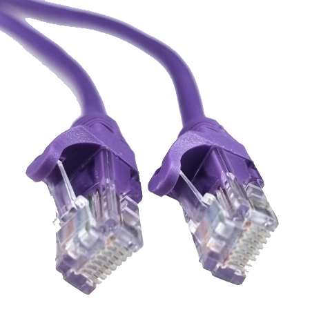 Патч-корд UTP Cat 5E 0,5 м Purple (634199)