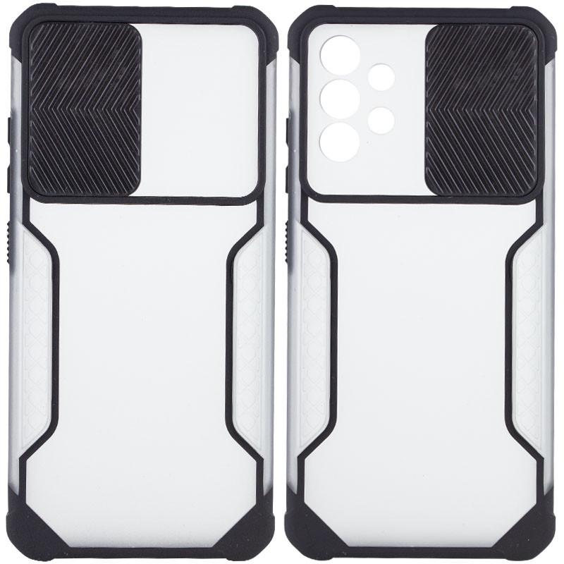 Протиударний чохол Camshield matte Ease TPU зі шторкою для Samsung Galaxy A52 4G / A52 5G / A52s Чорний