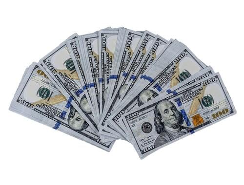 Пачка сувенірних доларів Seta Decor (25-1)