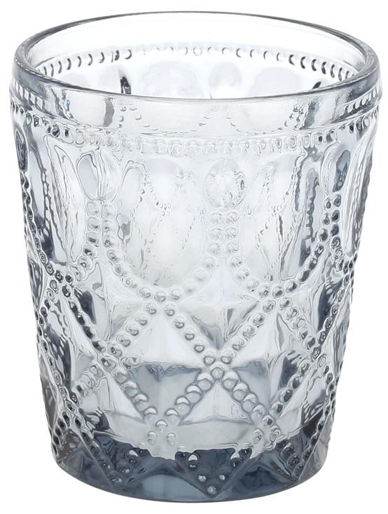 Набір склянок Siena Toscana 350 мл скло 6 шт. Сіро-блакитний (BD-581-088)