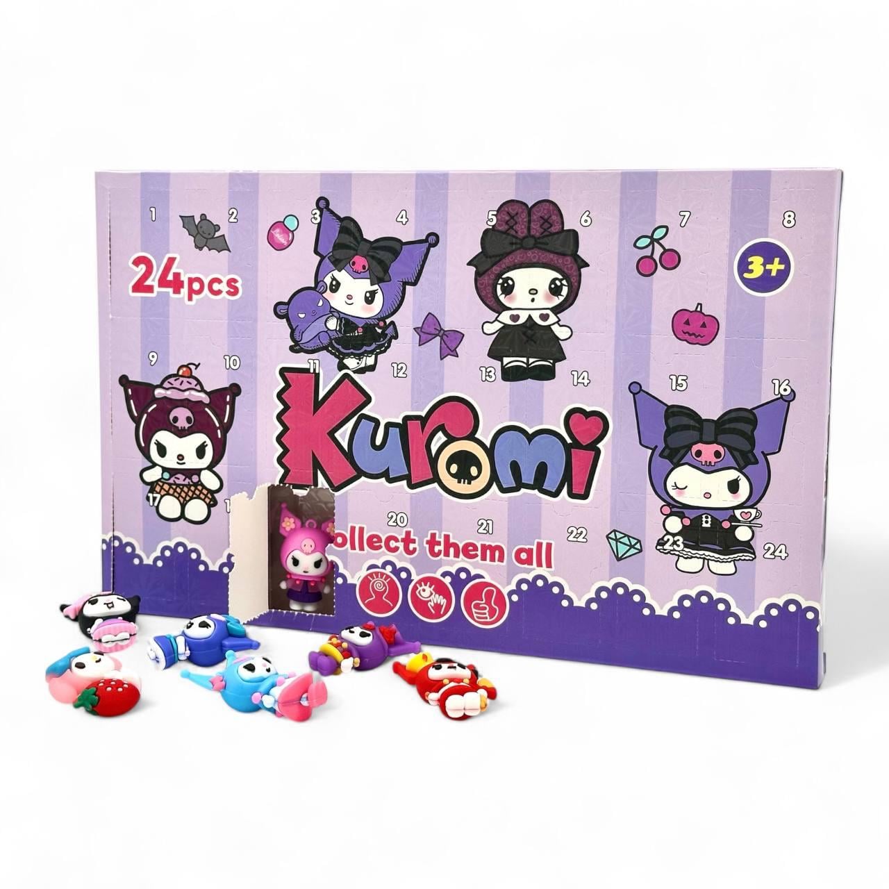Детский адвент-календарь Аниме Куроми с игрушечными фигурками 24 шт./5 см (1000-ZB-456)