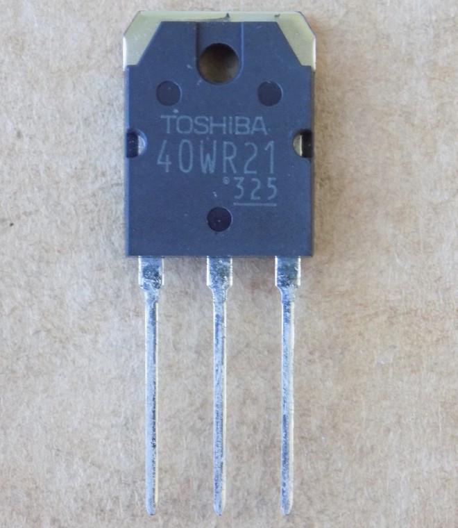 Транзистор Toshiba 40WR21 GT40WR21/TO-3P 1800V/40A (25729)
