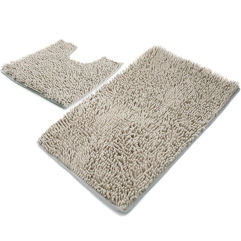 Набор ковриков для ванной комнаты Премиум Лапша на латексной основе 2 шт. 90х60х2 см Светло-бежевый (RM 0013) Набор ковриков для ванной комнаты Премиум Лапша на латексной основе 2 шт. 90х60х2 см Светло-бежевый (RM 0013)