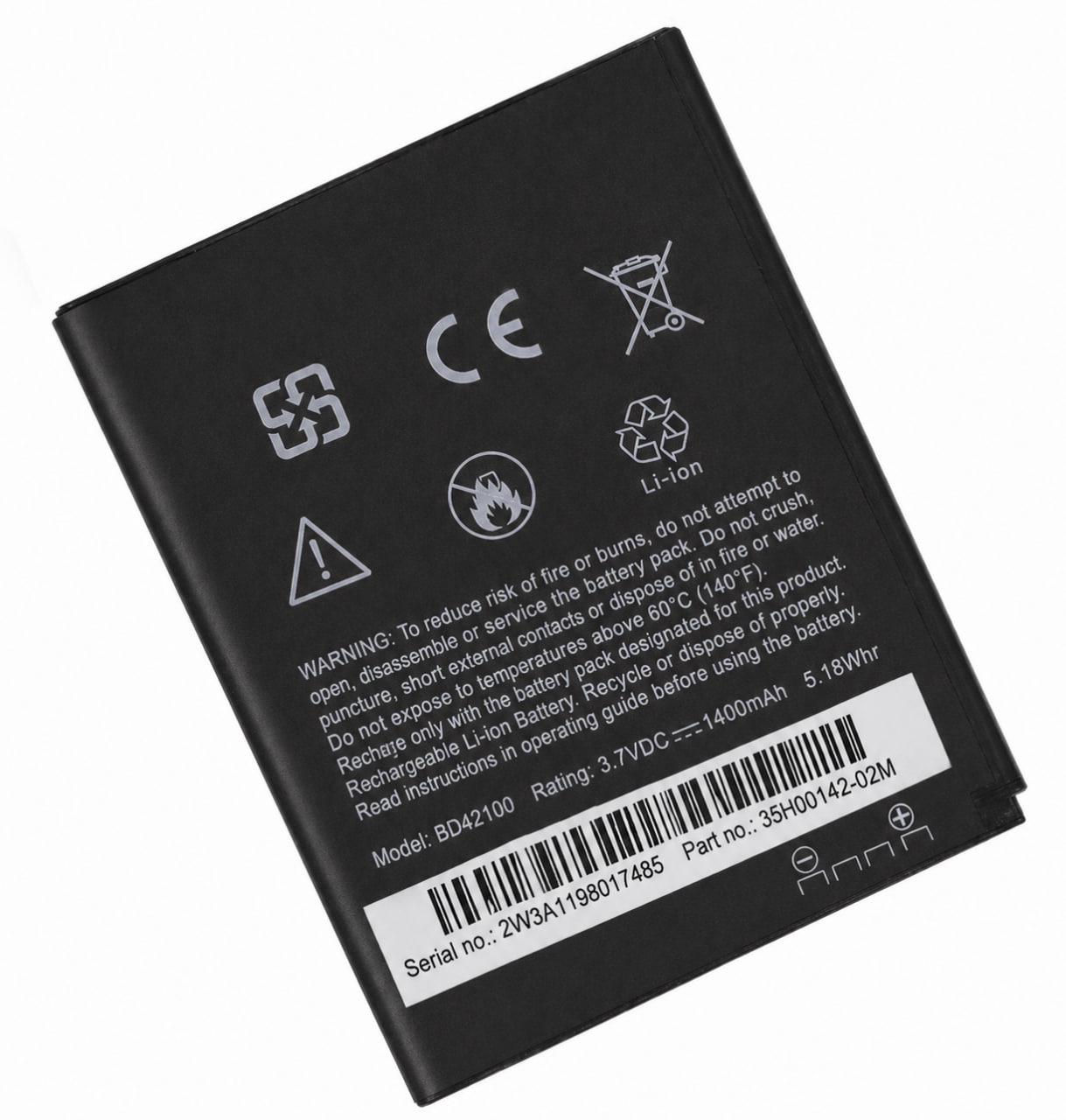 Аккумулятор для HTC DESIRE SV BD42100 1400 mAh (000013449)