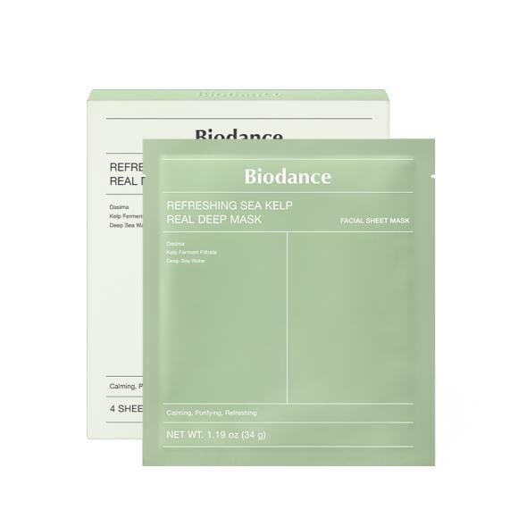 Маска гидрогелевая Biodance Refreshing Sea Kelp Real Deep Mask освежающая из морскими водорослями 34 г (2499927688) Маска гидрогелевая Biodance Refreshing Sea Kelp Real Deep Mask освежающая из морскими водорослями 34 г (2499927688)