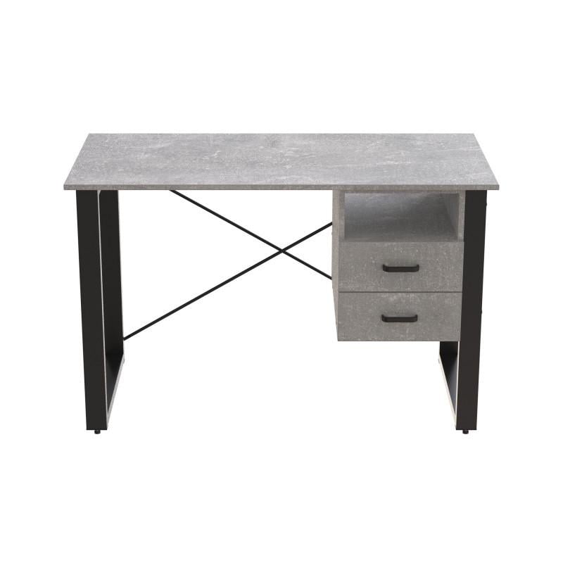 Письменный стол Ferrum-decor Oskar металл/ДСП Черный/Бетон (FRD-103219) Письменный стол Ferrum-decor Oskar металл/ДСП Черный/Бетон (FRD-103219)