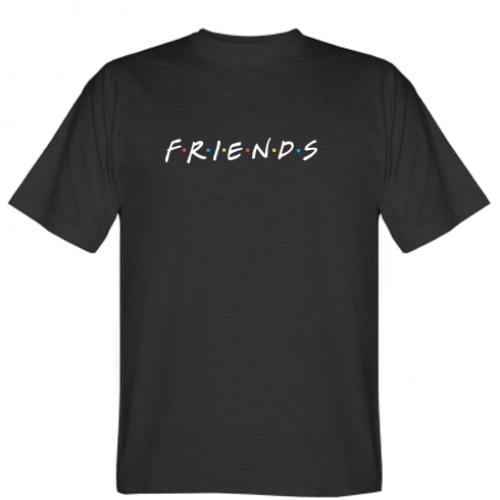 Футболка мужская с надписью "Friends" 2XL (340896-2-43770-XXL)