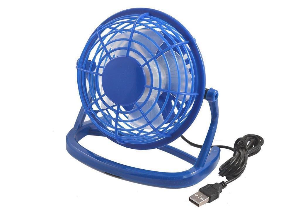 Портативный вентилятор USB CD-816 Синий