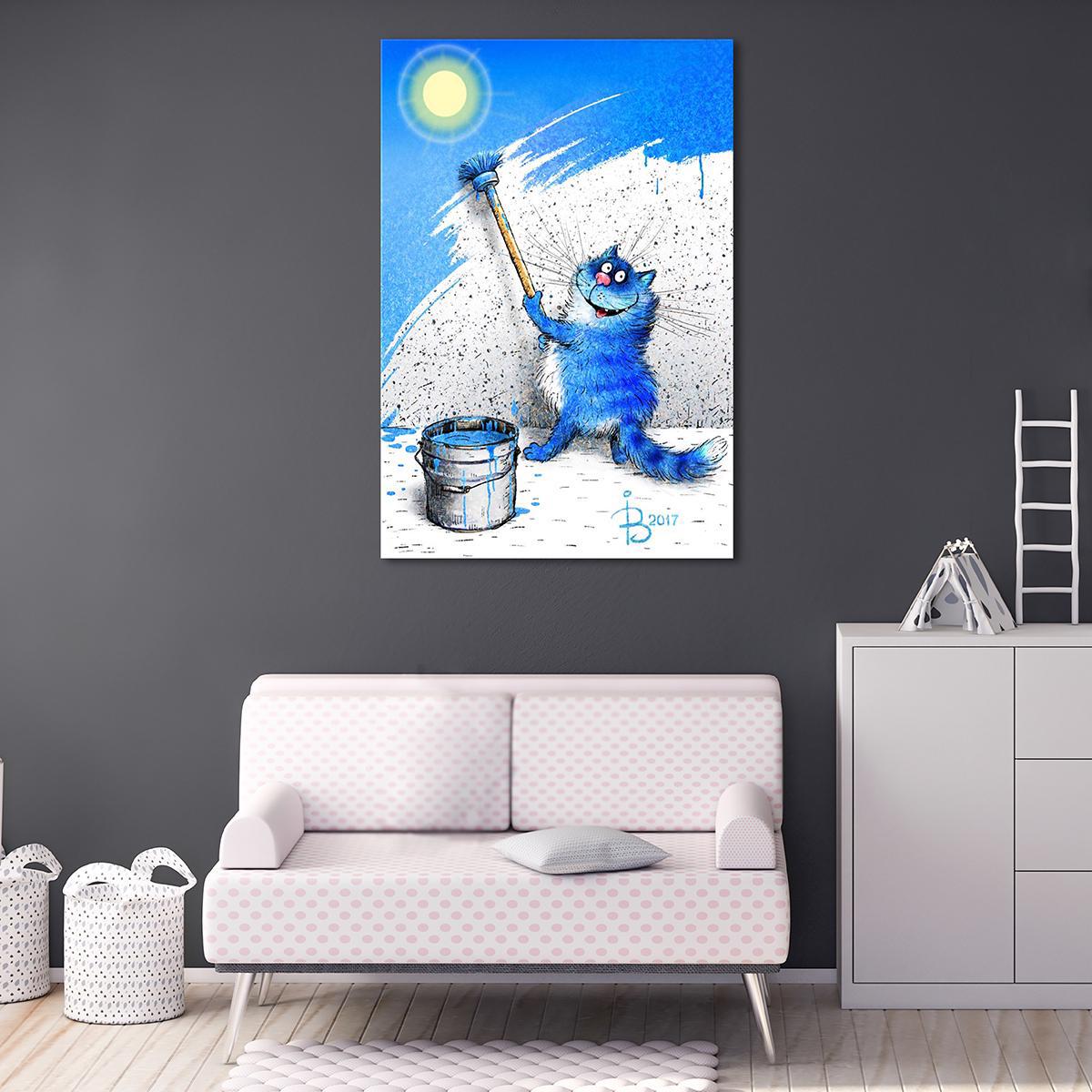 Модульная картина Пусть всегда будет солнце. 1 модуль 50x75 см