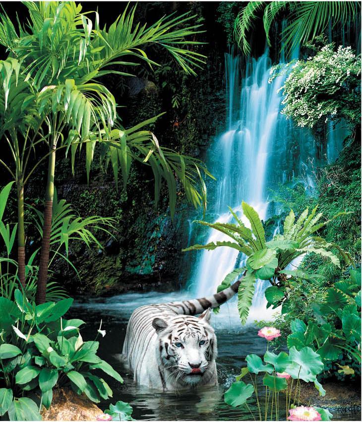 Фотообои на бумажной основе Artdecor Тропическая сказка 242х201 см (2000000451176)