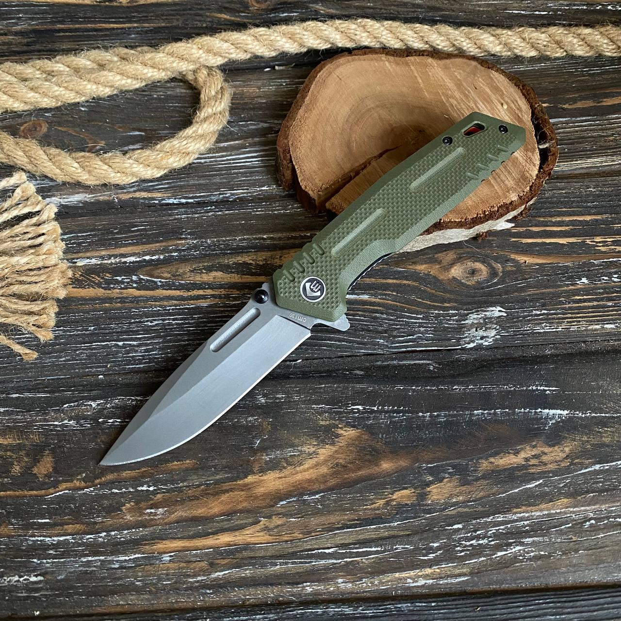 Нож складной туристический длина клинка 95 мм (1330)