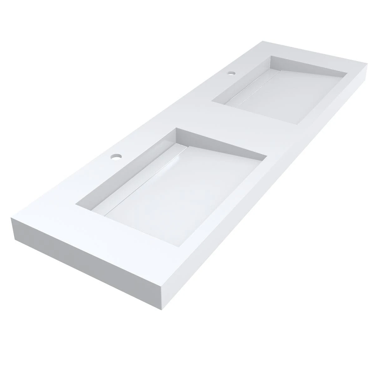 Умывальник накладной Miraggio Agness прямоугольный 1500x480 мм Белый (MG-0000151)