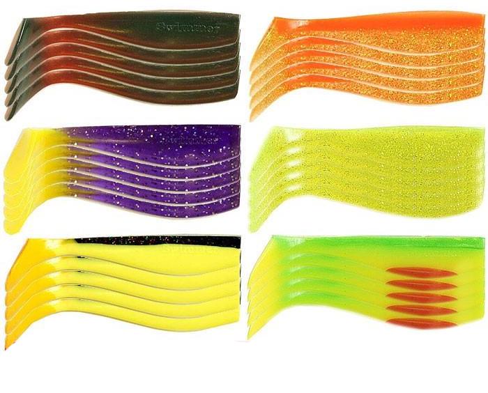 Набір приманок Fox Swimmer №4 силіконових 80 мм 30 шт. (138481)