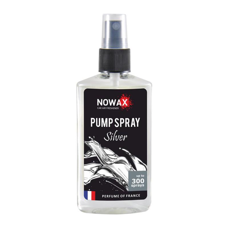 Ароматизатор Nowax Pump Spray Silver 75 мл (NX07522)