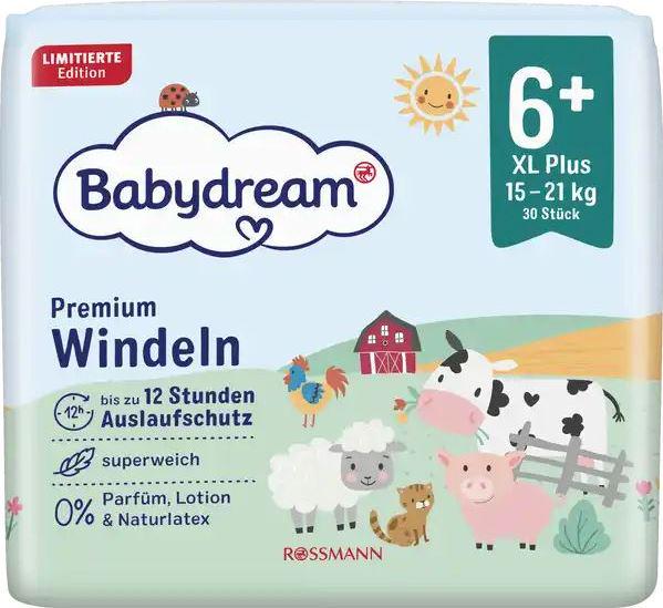 Подгузники Babydream Premium 6+ 15-21 кг 30 шт. (15053) - фото 1