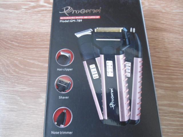 Машинка для стрижки ProGemei GM 789 3в1 працює від акумулятора Чорний - фото 4 Машинка для стрижки ProGemei GM 789 3в1 працює від акумулятора Чорний - фото 4