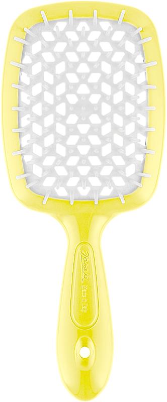 Щетка для волос JANEKE Superbrush Small мини Желто-белый (29571310) Щетка для волос JANEKE Superbrush Small мини Желто-белый (29571310)