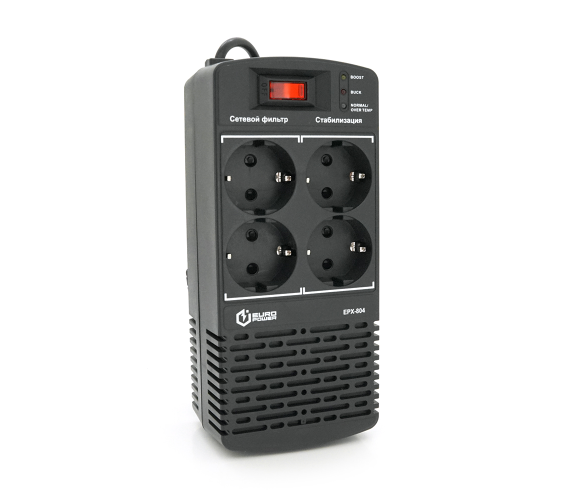 Стабілізатор напруги релейний Europower EPX-804 800VA 400W (01516)