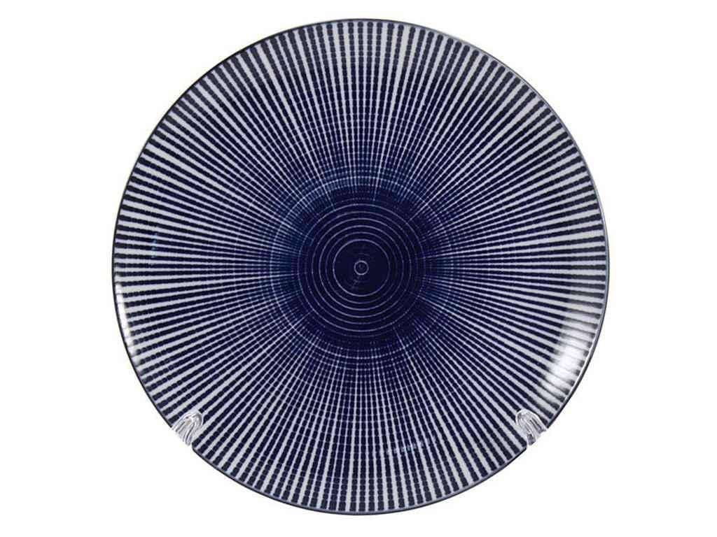 Тарелка Interos мелкая №9,5 240 мм 6 шт. Blue (CLW-5)