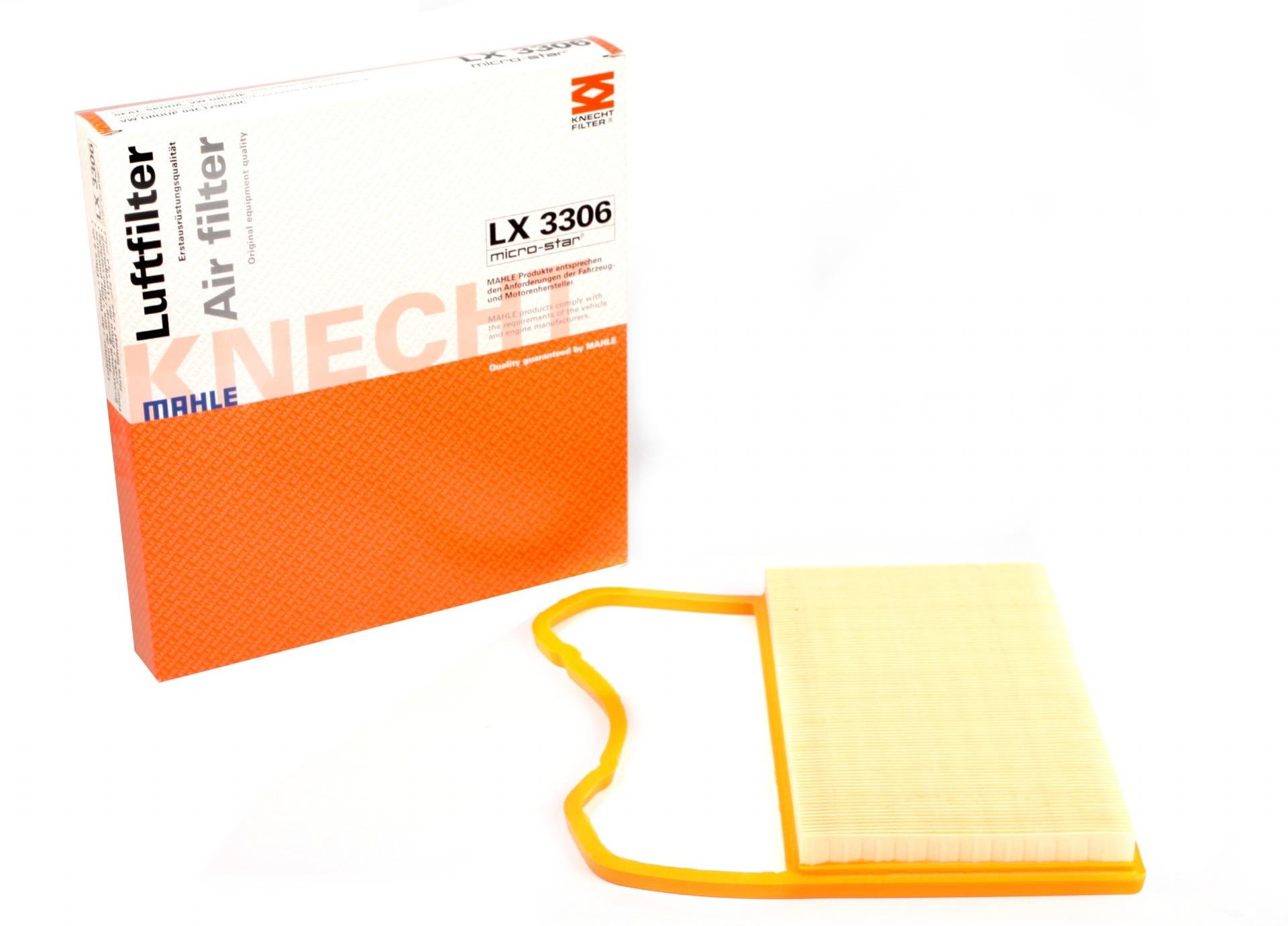 Фильтр воздушный KNECHT для VW Polo/Skoda Fabia 1,0/1,2TSI/1,8GTI 14- (LX 3306)