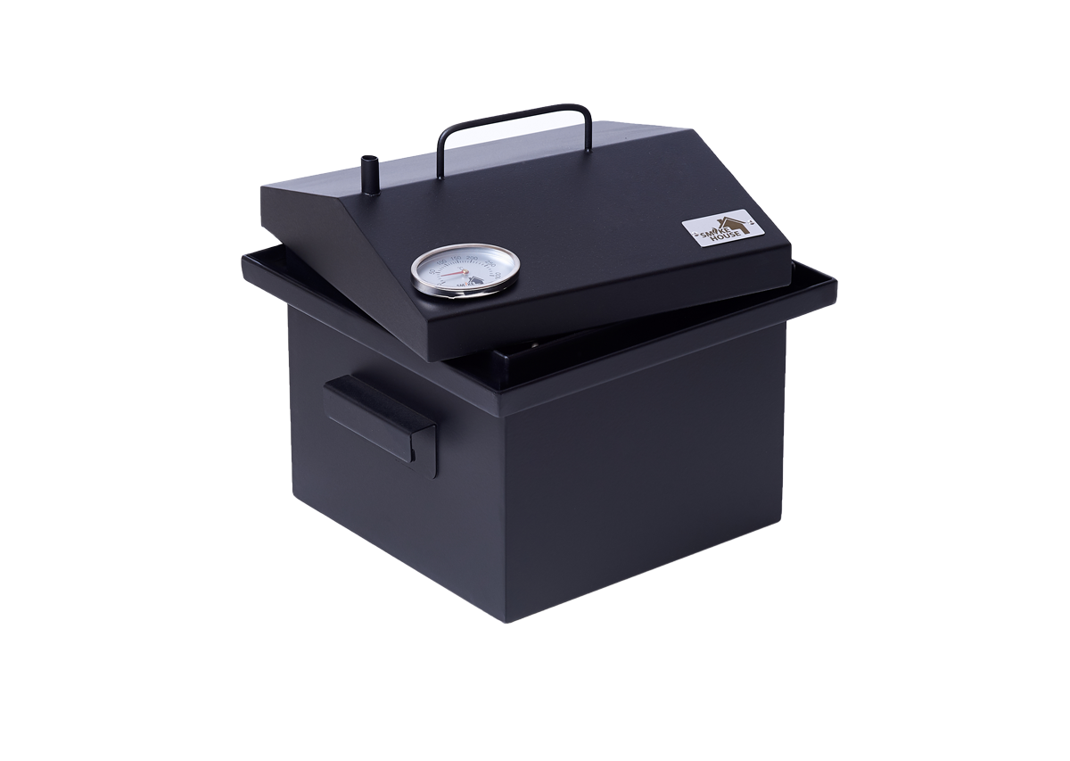 Коптильня с гидрозатвором и термометром Smoke House Thermo S - фото 2 Коптильня с гидрозатвором и термометром Smoke House Thermo S - фото 2