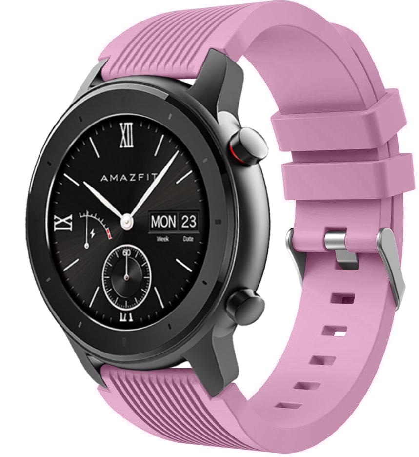 Ремешок Line для Amazfit GTR 42 мм Pink (19446) - фото 1