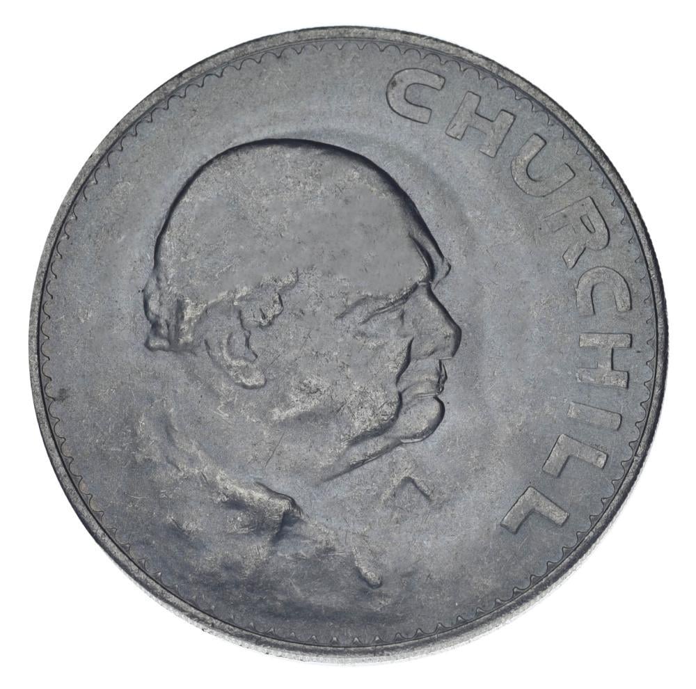 Колекційна монета Великобританія 1 крона 1965 «Вінстон Черчилль» F-VF (KM#910)