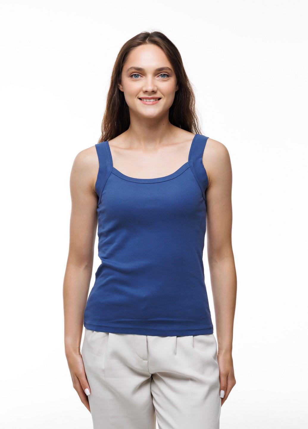 Майка женская Наталюкс S Джинсовый (2221578391721)