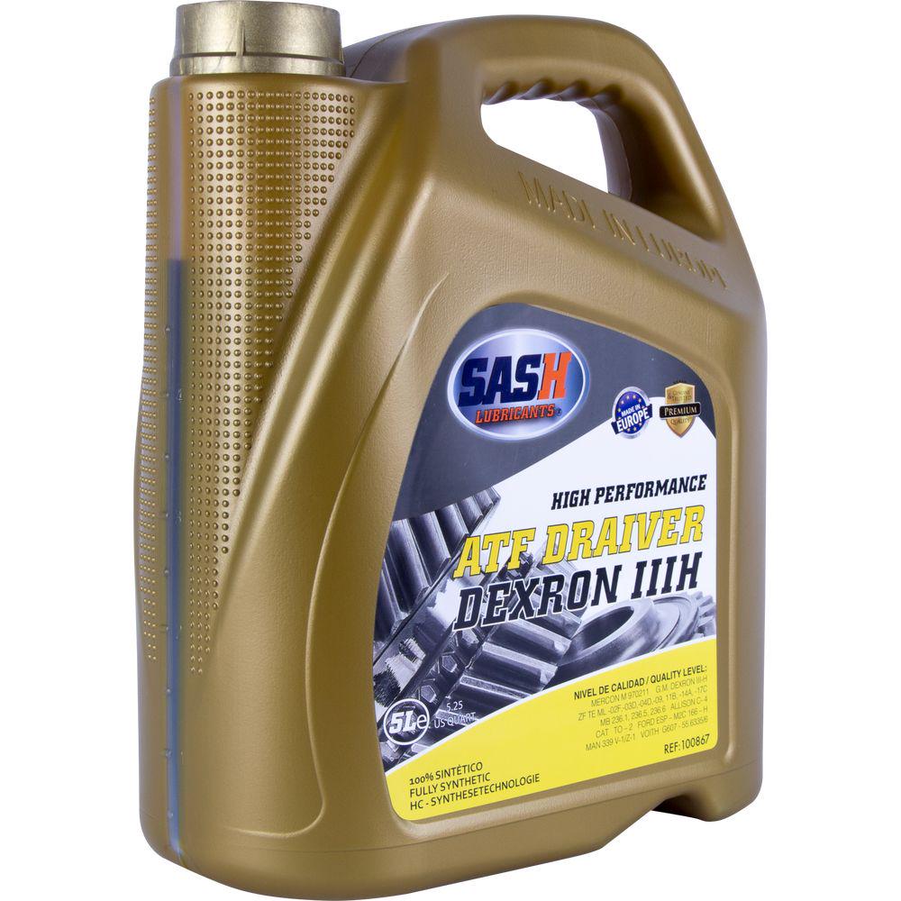 Трансмісіне мастило SASH ATF DRAIVER DEXRON III-H 5 л (55252) - фото 2 Трансмісіне мастило SASH ATF DRAIVER DEXRON III-H 5 л (55252) - фото 2