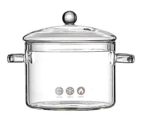 Каструля скляна зі скляною кришкою Edenberg 2 л (f4e34aaf)