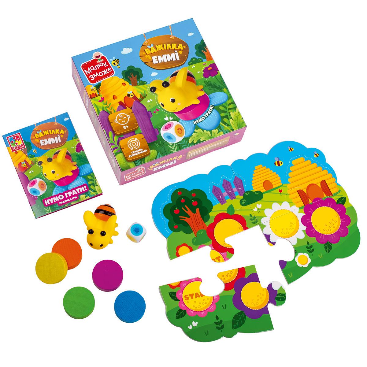 Настольная игра Vladi Toys Пчелка Эмми Разноцветный (SR-113-N-242) Настольная игра Vladi Toys Пчелка Эмми Разноцветный (SR-113-N-242)