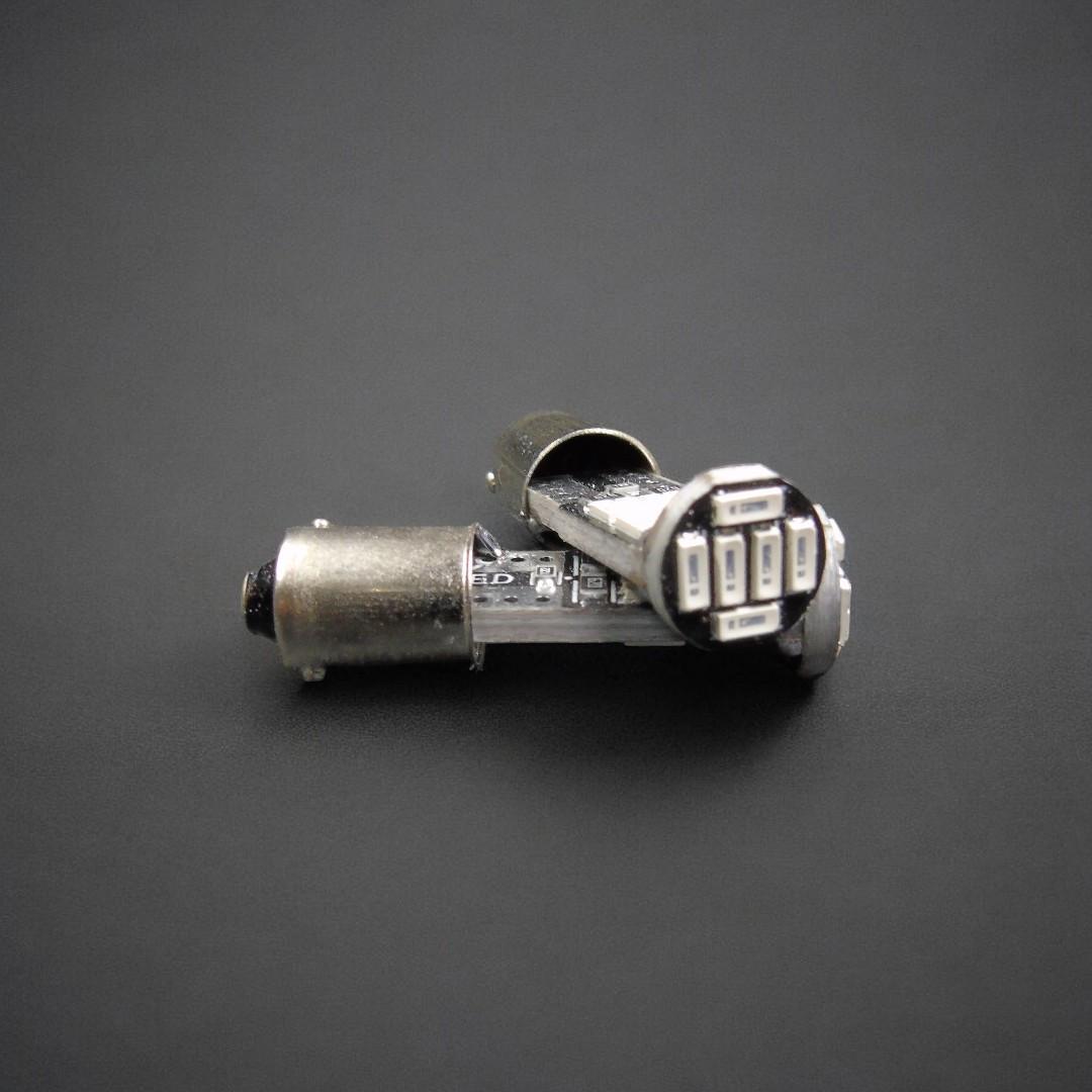 Автомобильная лампа светодиодная Global Solution T4W BA9S 25SMD 4014 BLUE 12V (2295515924) - фото 9 Автомобильная лампа светодиодная Global Solution T4W BA9S 25SMD 4014 BLUE 12V (2295515924) - фото 9