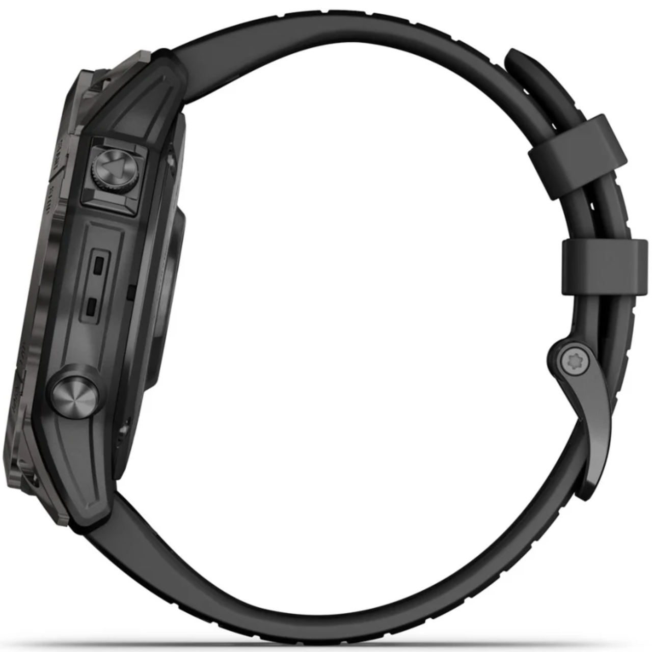 Смарт-часы Garmin Fenix 7X Pro Sapphire Solar Carbon G. DLC Tit. with Black Band (010-02778-10/11) - фото 5