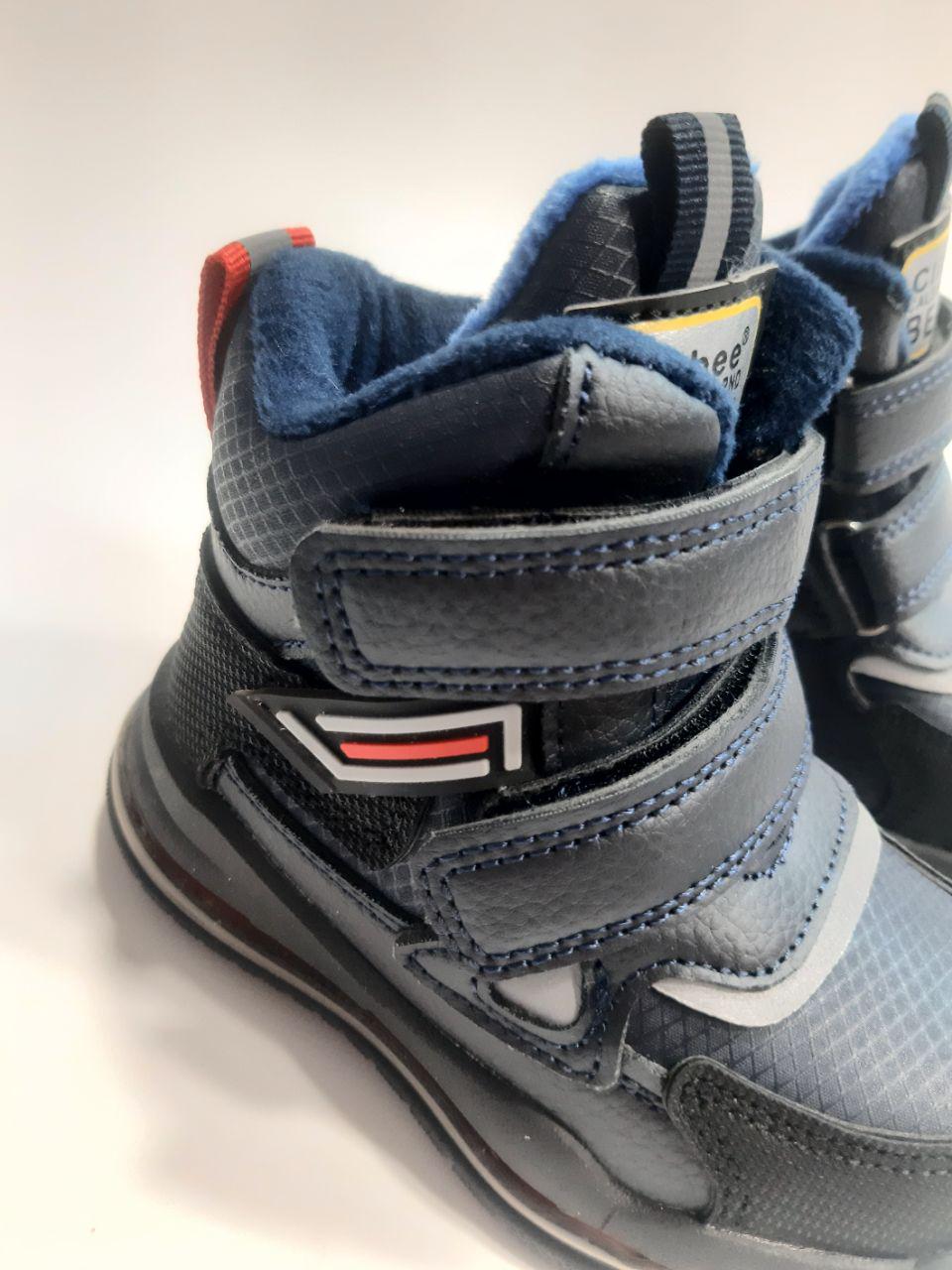 Ботинки для мальчика Clibee р. 21 13,5 см Синий (803 blue) - фото 3