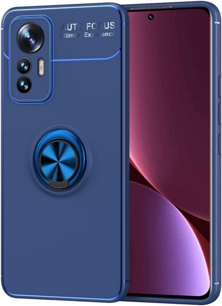 Чехол с кольцом Xiaomi 12 Lite Autofocus Blue (30765-28)