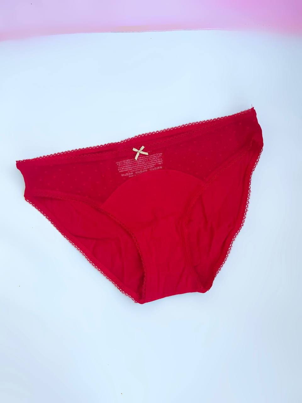 Труси Victoria's Secret Stretch Cotton Bikini Panty M Червоний (27304408)