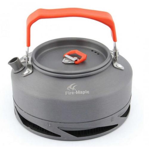 Чайник Fire Maple XT1 с теплообменным элементом из анодированного алюминия 0,9 л Черный (540511)