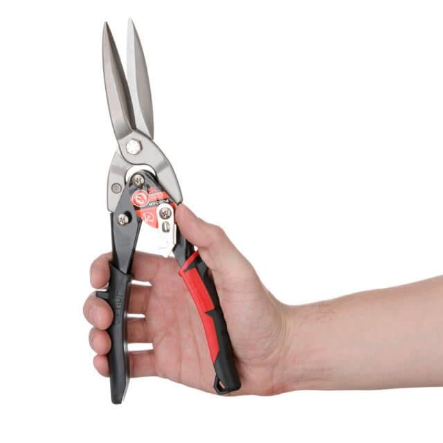 Ножиці по металу Intertool подовжені прямі 300 мм (NT-0504) - фото 4