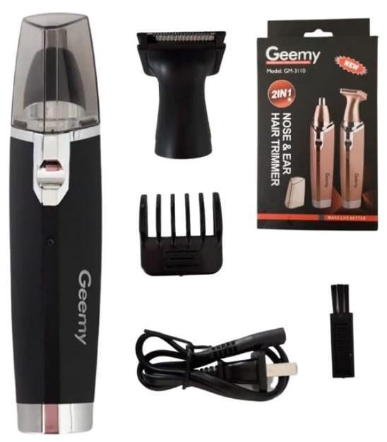Тример для стрижки Geemy GM-3110 акумуляторний з 2 насадками (0119) Тример для стрижки Geemy GM-3110 акумуляторний з 2 насадками (0119)