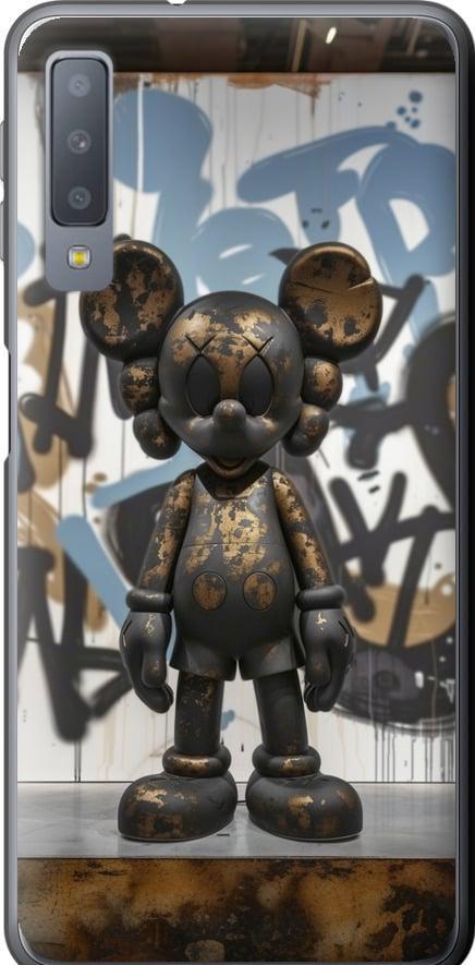 Чехол на Samsung Galaxy A7 (2018) A750F Bronze kaws v2 (6098u-1582-42517)