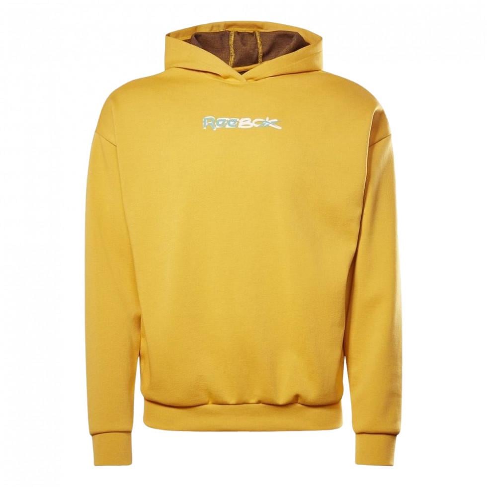 Худи мужские Reebok MYT GS9026 S Желтый Худи мужские Reebok MYT GS9026 S Желтый