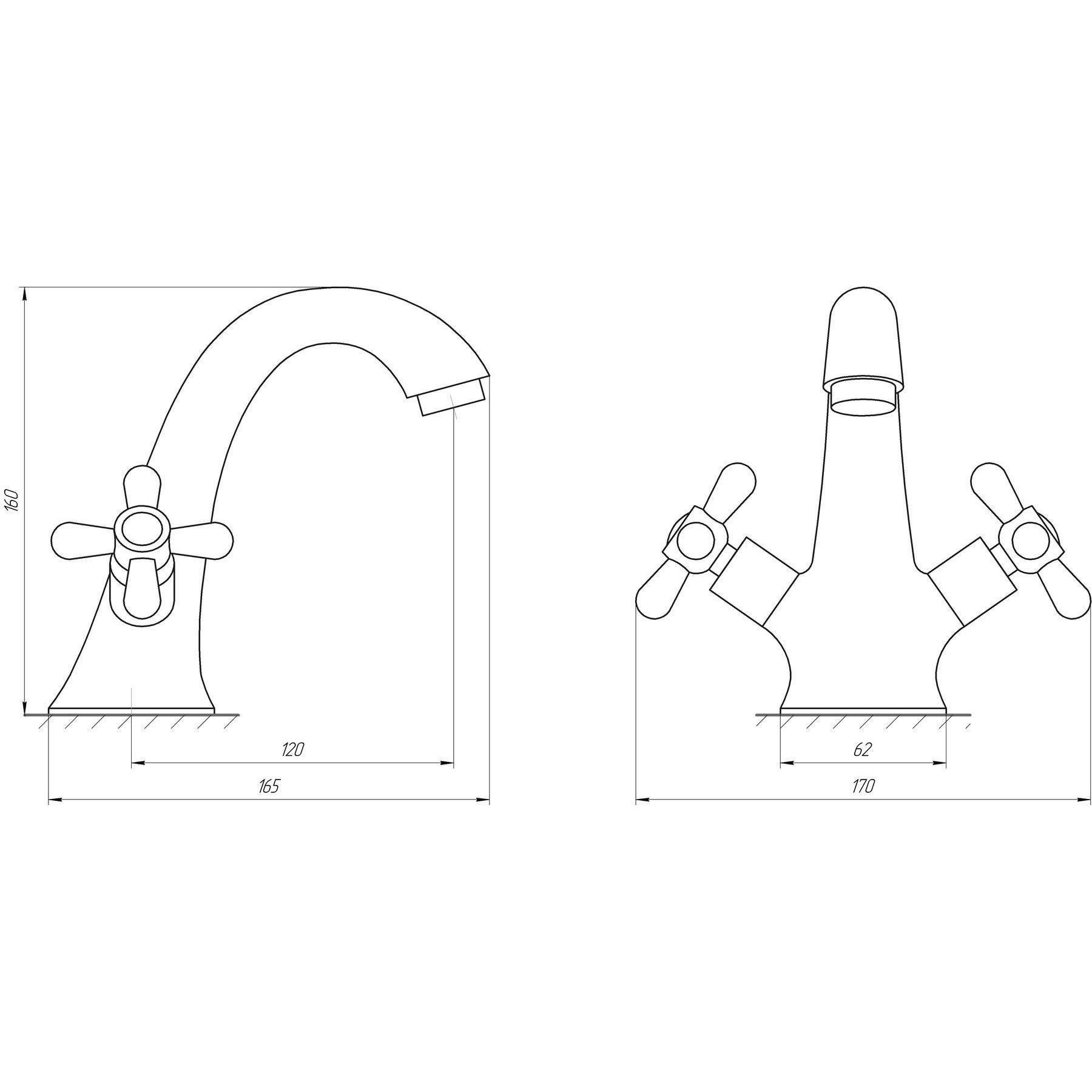 Смеситель для раковины DOMINO DYM-029 Sharm - фото 4 Смеситель для раковины DOMINO DYM-029 Sharm - фото 4