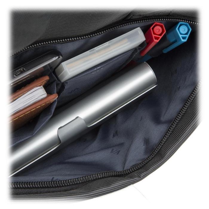 Сумка для ноутбука Rivacase Central Polyester Zipper 13,3" Black (8221Black) - фото 4 Сумка для ноутбука Rivacase Central Polyester Zipper 13,3" Black (8221Black) - фото 4