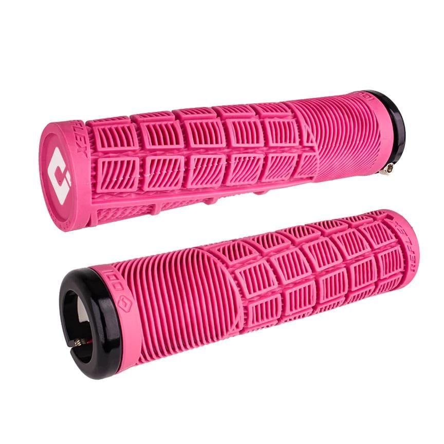 Грипсы ODI Reflex v2.1 Lock-On MTB Closed End 135 мм Pink (D33RXP-B)