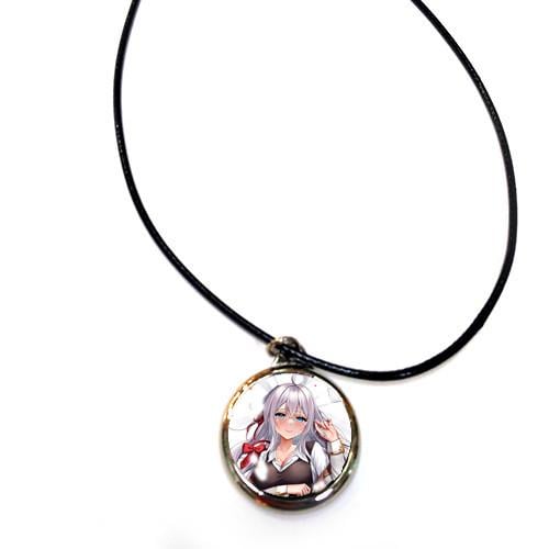 Кулон подвеска на шею аниме Аля иногда кокетничает со мной (ku_064)