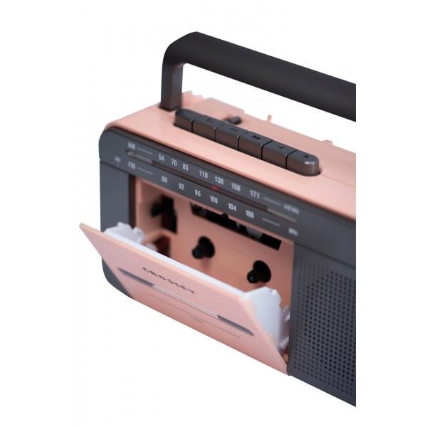 Касетний плеєр Crosley CT102A-RG4 Pink/Grey - фото 3